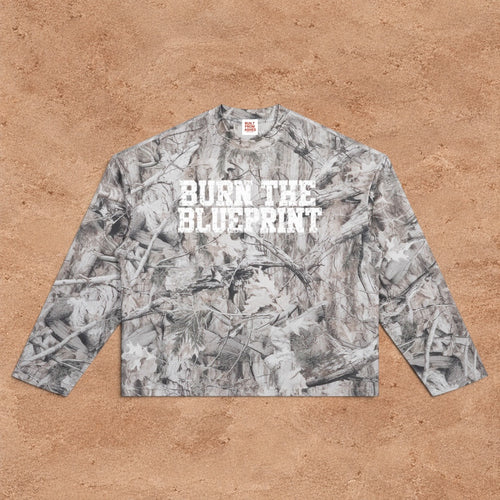 Burn the Blueprint Waffle Shirt
