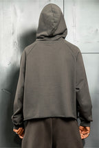 Raw Boxy Hoodie