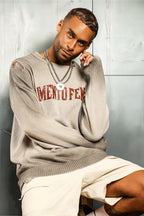 Distressed Knit Sweater