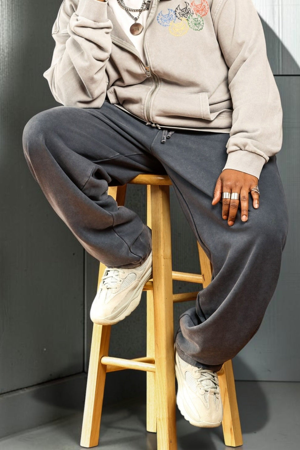 Washed Balloon Sweatpants
